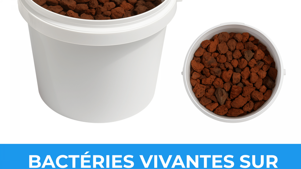 Filtration biologique aquarium : Bactéries sur pouzzolane | Aquamicrofaune