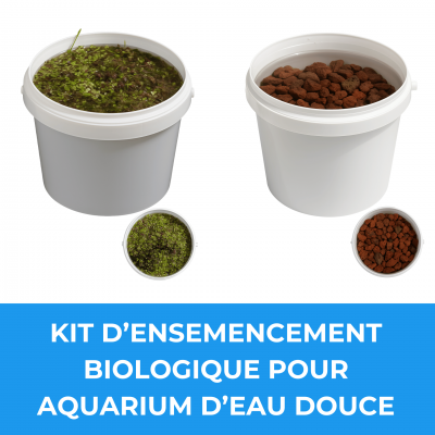 Kit d ensemencement biologique pour aquarium d eau douce