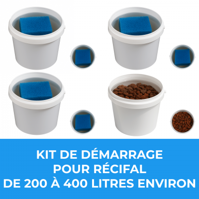 Kit de demarrage pour recifal de 200 a 400 litres environ