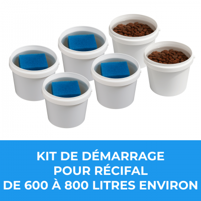 Kit de demarrage pour recifal de 600 a 800 litres environ