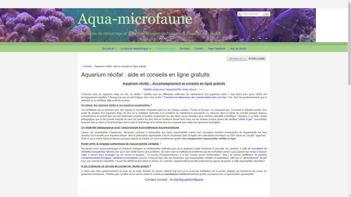 L AQUARIOPHILIE RECIFALE POUR DEBUTANTS